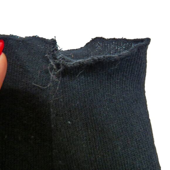 Zara Gray and Black Layered Turtle Neck Long Sleeved Dress Size 8 - Picture 5 of 7